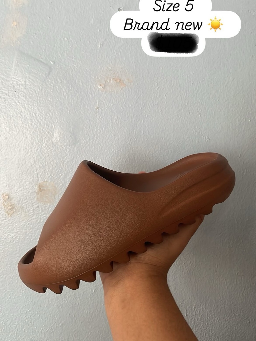 Chunky Slip-On Clog in Brown
